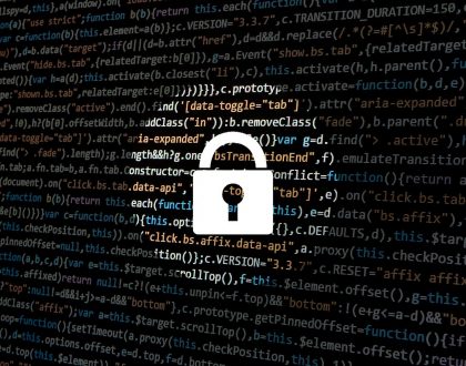 lock logo on code