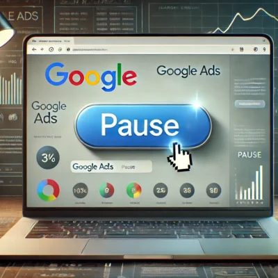 Pausing a Google Ads Campaign